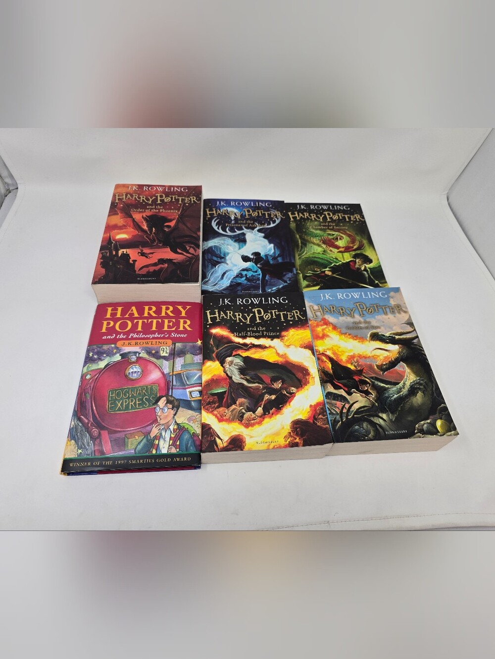 Harry Potter Book Lot 6 Books in Total JK Rowling
